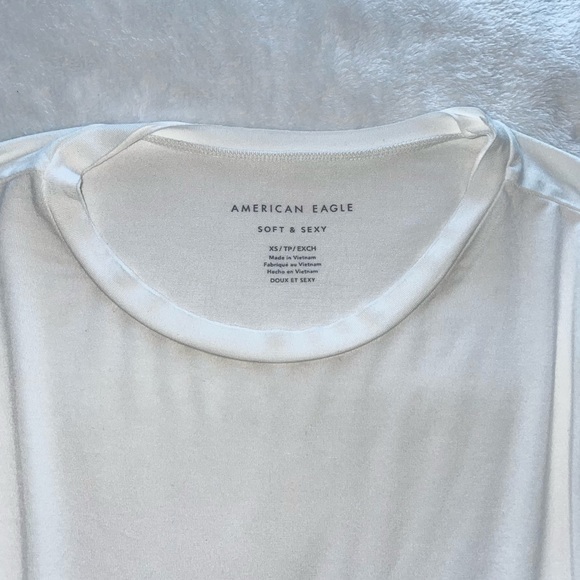 American Eagle White Top Soft & Sexy Line - Picture 3 of 3